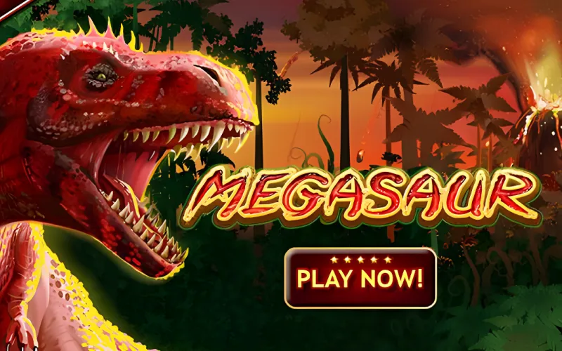 Ozwin Casino roars with Megasaur and wild dinosaur wins.